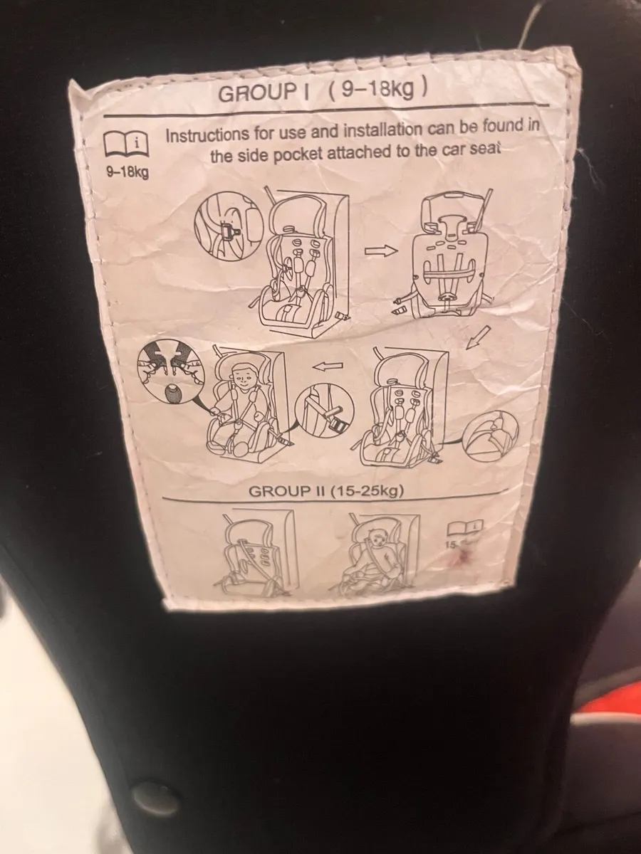 Graco Ladybird car seat - Image 2