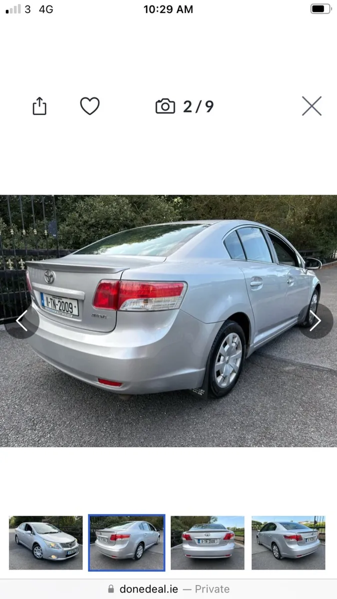 2011 Toyota avensis 2.0D4D - Image 2