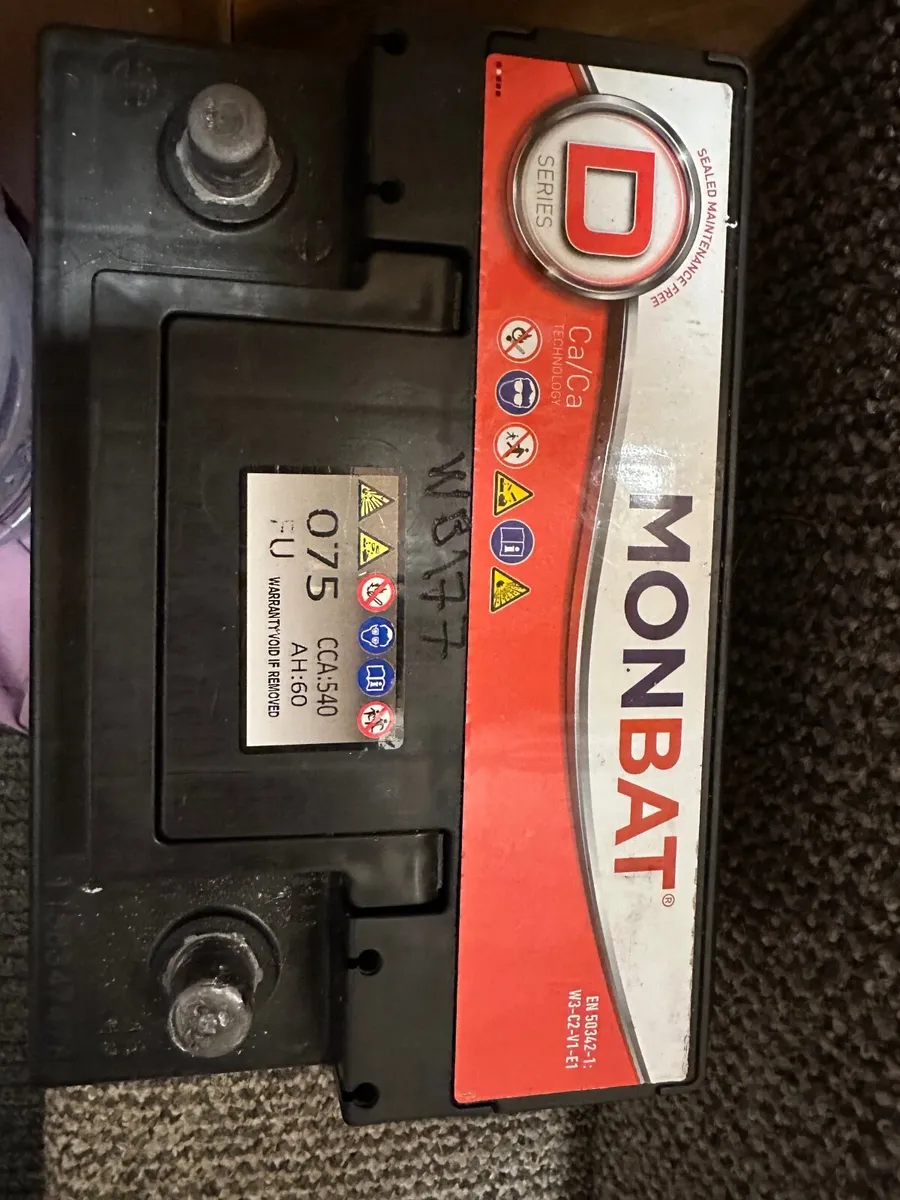 New Battery  to car - Image 1