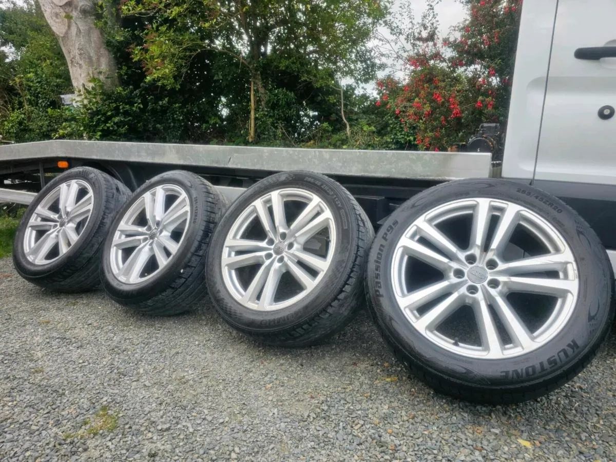 20" Audi Q7 alloys - Image 1