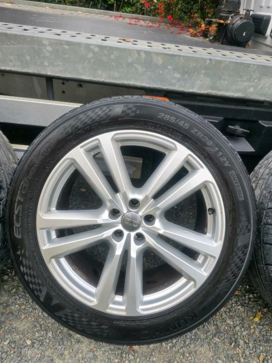 20" Audi Q7 alloys - Image 4