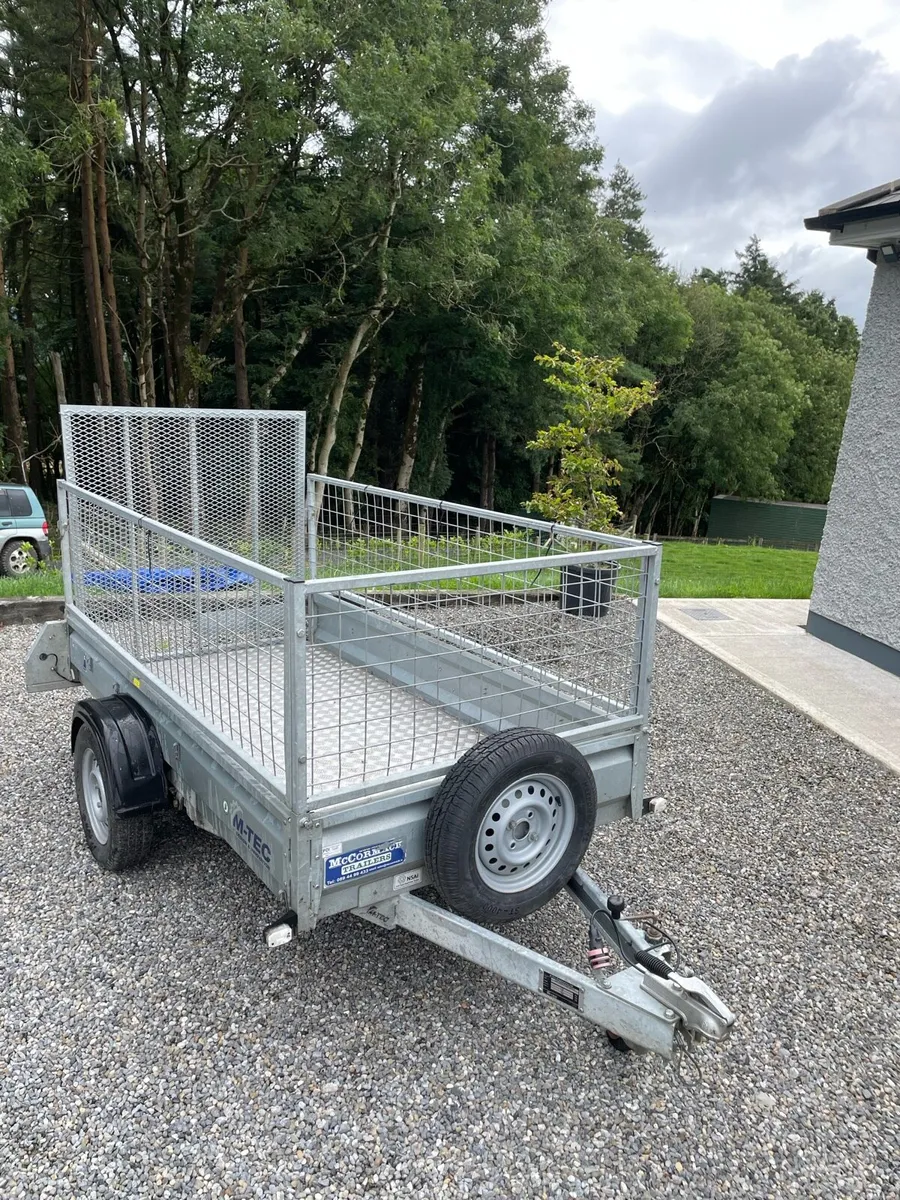 8x4 MTec single axle builders trailer (8 x 4) - Image 3