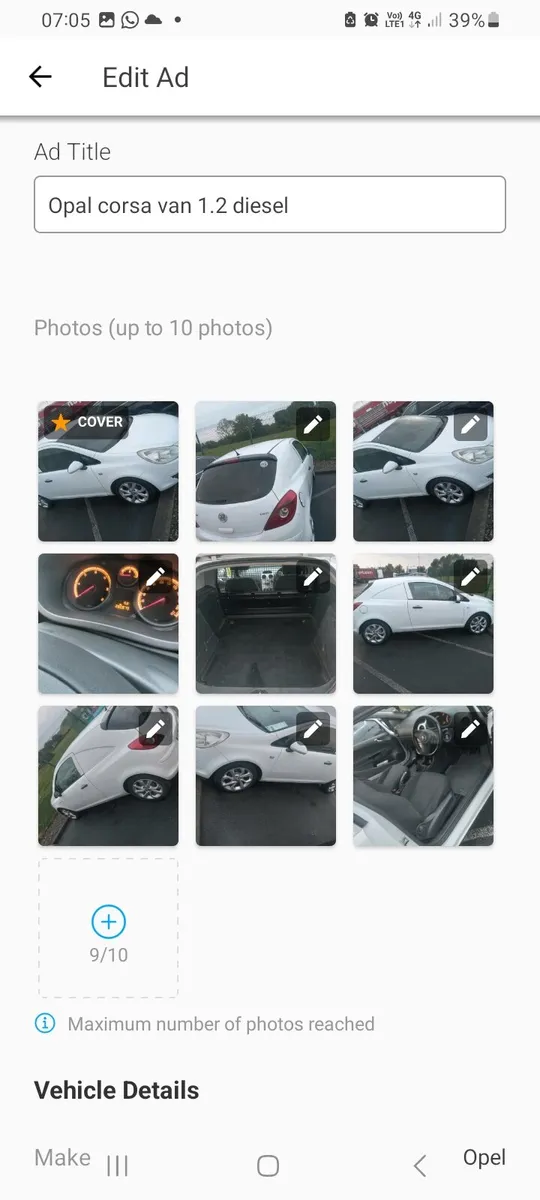 2013 Opel corsa - Image 2