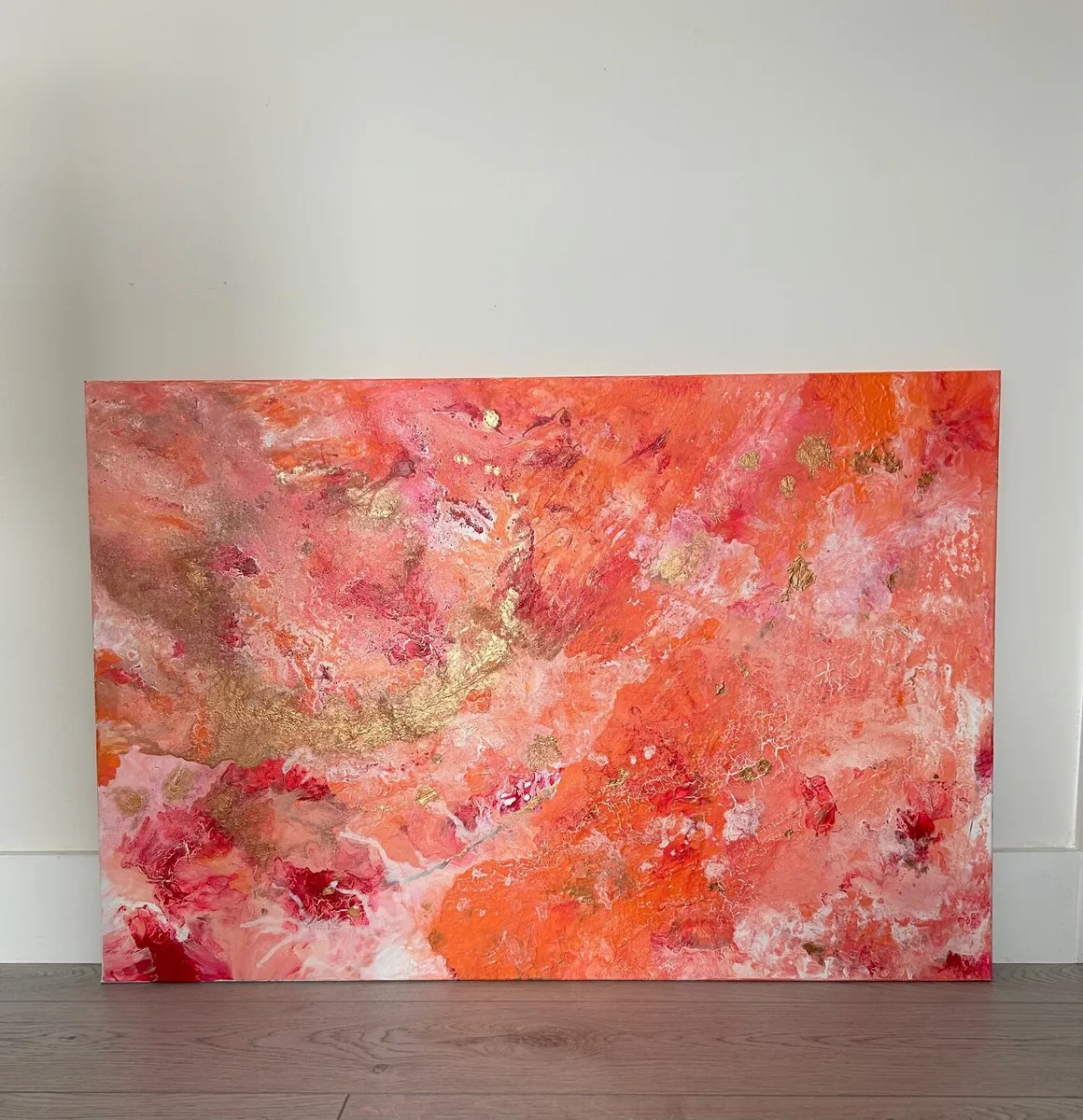 “Blush of a new dawn” abstract painting - Image 1