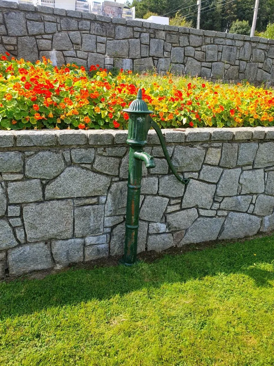 Old village style water pump - Image 1