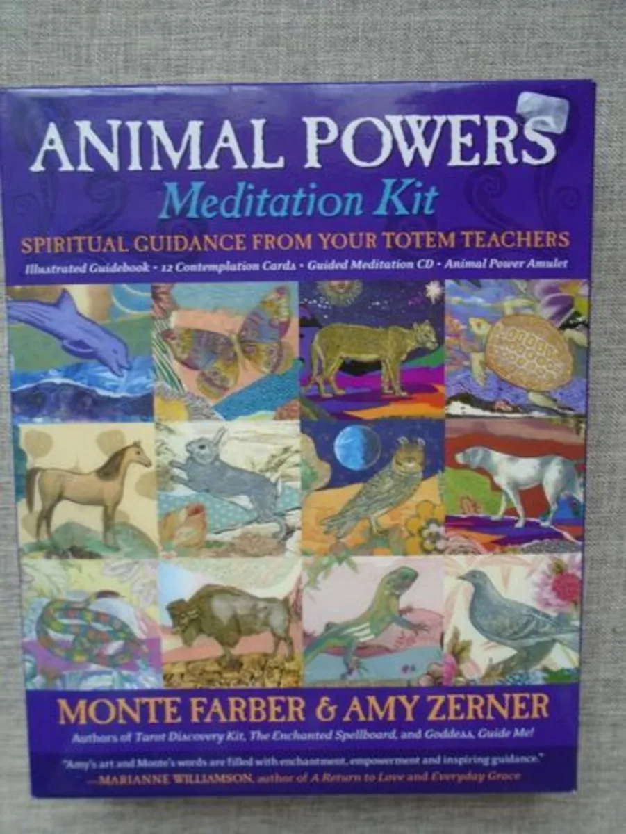 Animal Powers  kit, Cards, CD, guidebook, Gift - Image 1