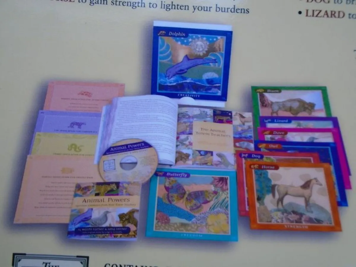 Animal Powers  kit, Cards, CD, guidebook, Gift - Image 3