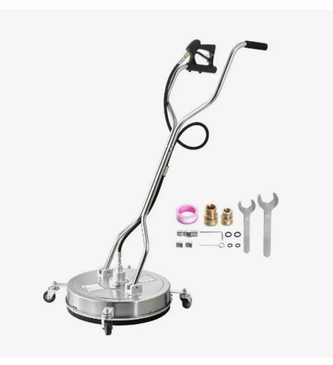 21" Pressure Washer Surface Cleaner 4 Wheels - Image 1