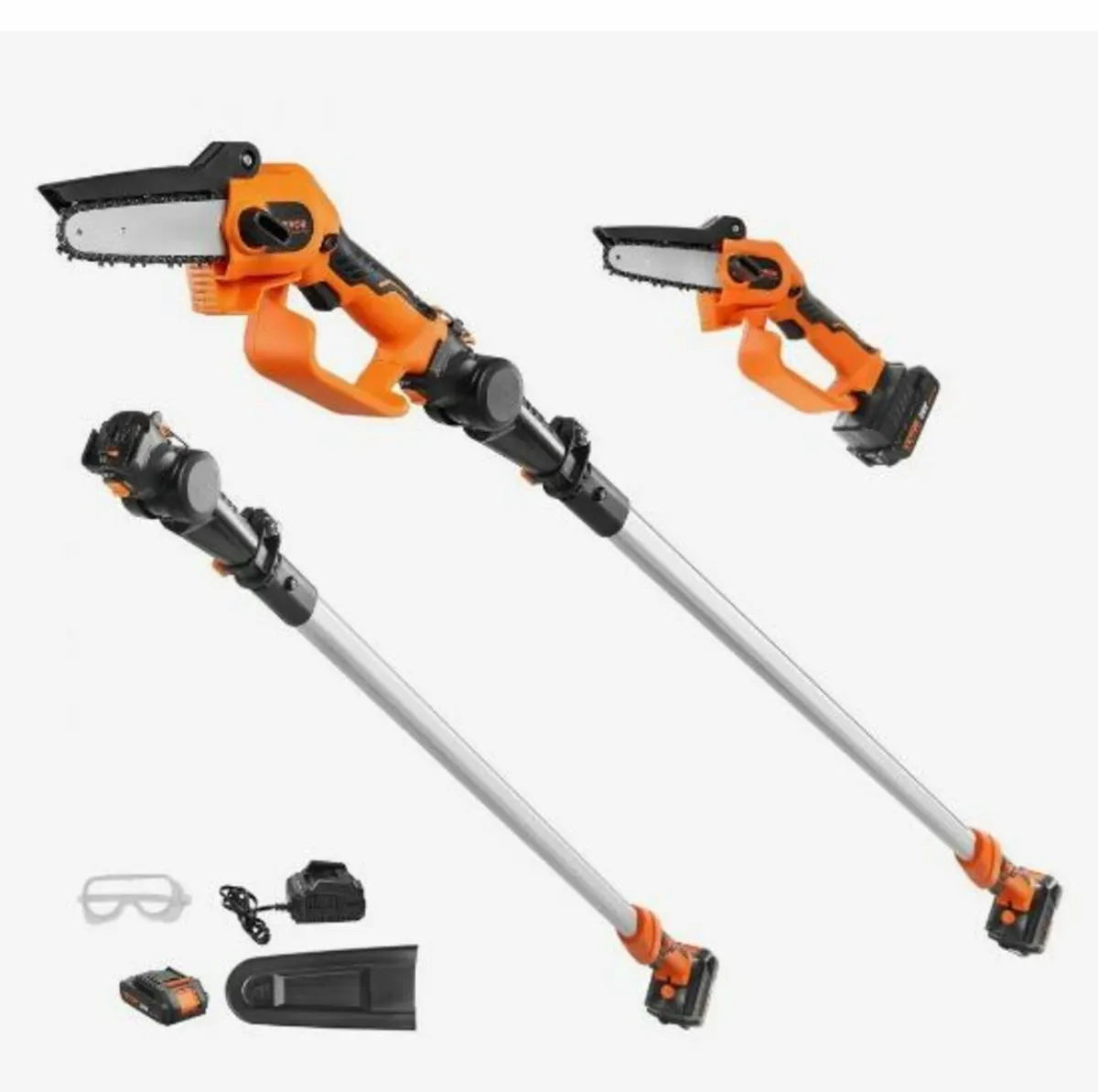2-in-1 Cordless Pole Saw & Mini Chainsaw - Image 1