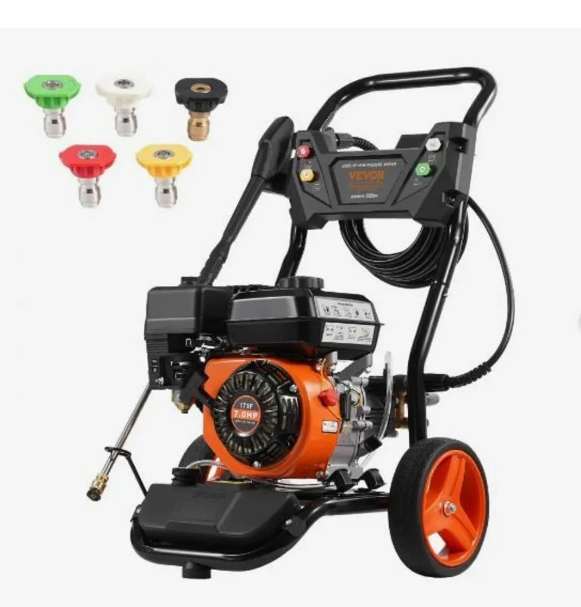 Gas Pressure Washer 3950 PSI 10L/min 2.6 GPM - Image 1