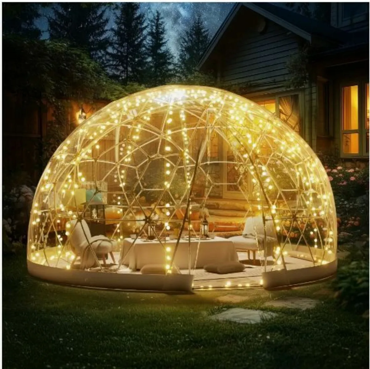 Dome Bubble Tent Outdoor - Image 1