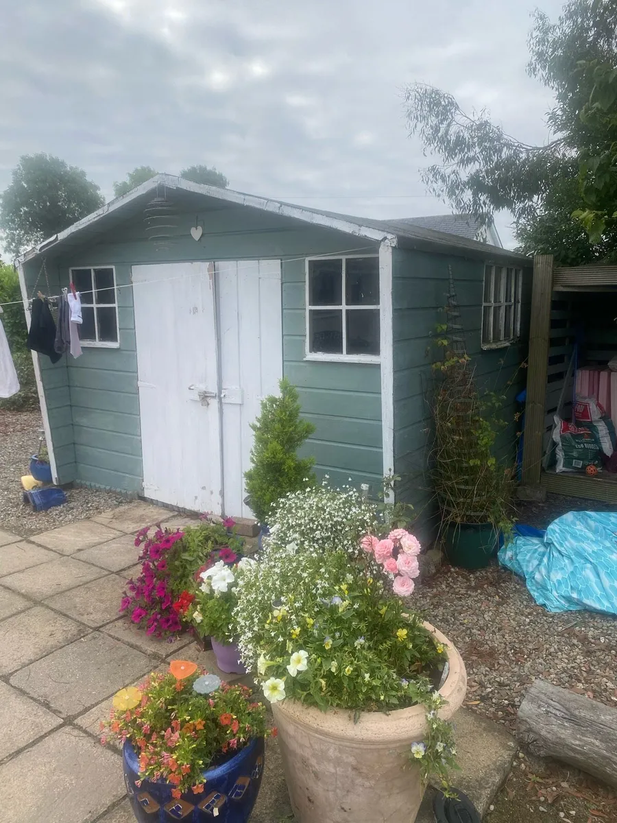 Garden Shed 11 foot x 10 foot FREE - Image 1
