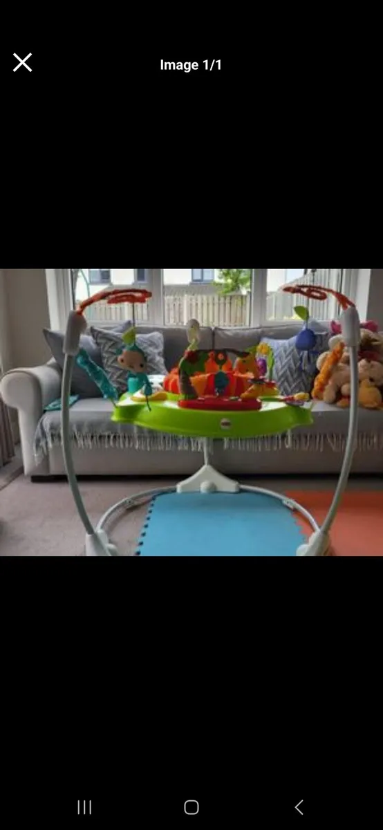 Baby fisher price jumperoo - Image 2