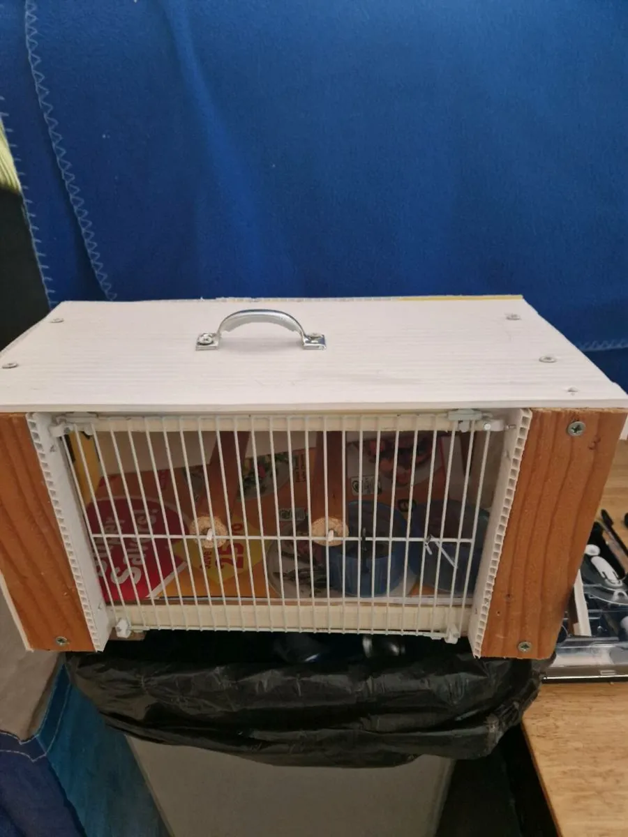 bird transport cage - Image 1