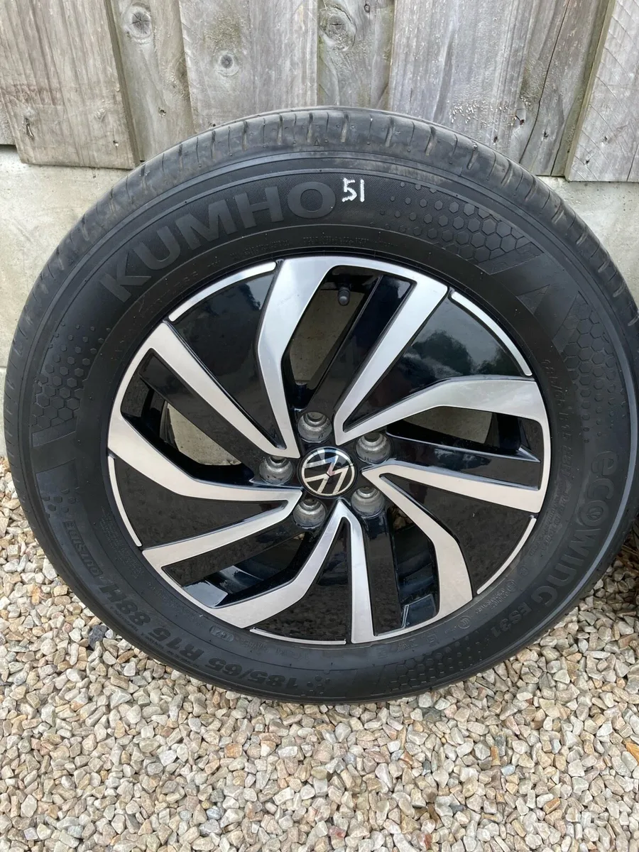 Lot 51 Vw Skoda Seat Audi alloys - Image 2