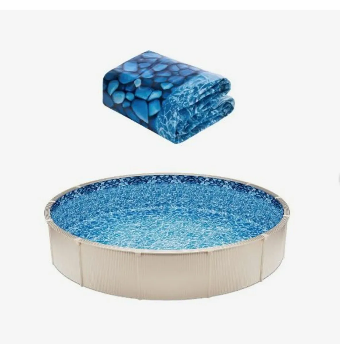 Round Pool Liner 30ft Overlap Style Pool - Image 1