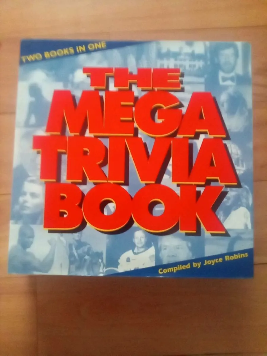 THE. MEGA. TRIVIA.  BOOK. - Image 1