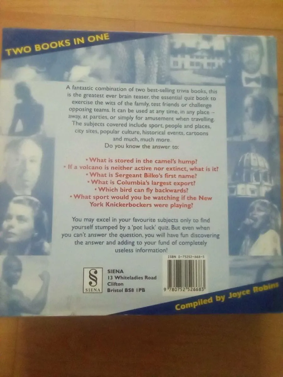 THE. MEGA. TRIVIA.  BOOK. - Image 2