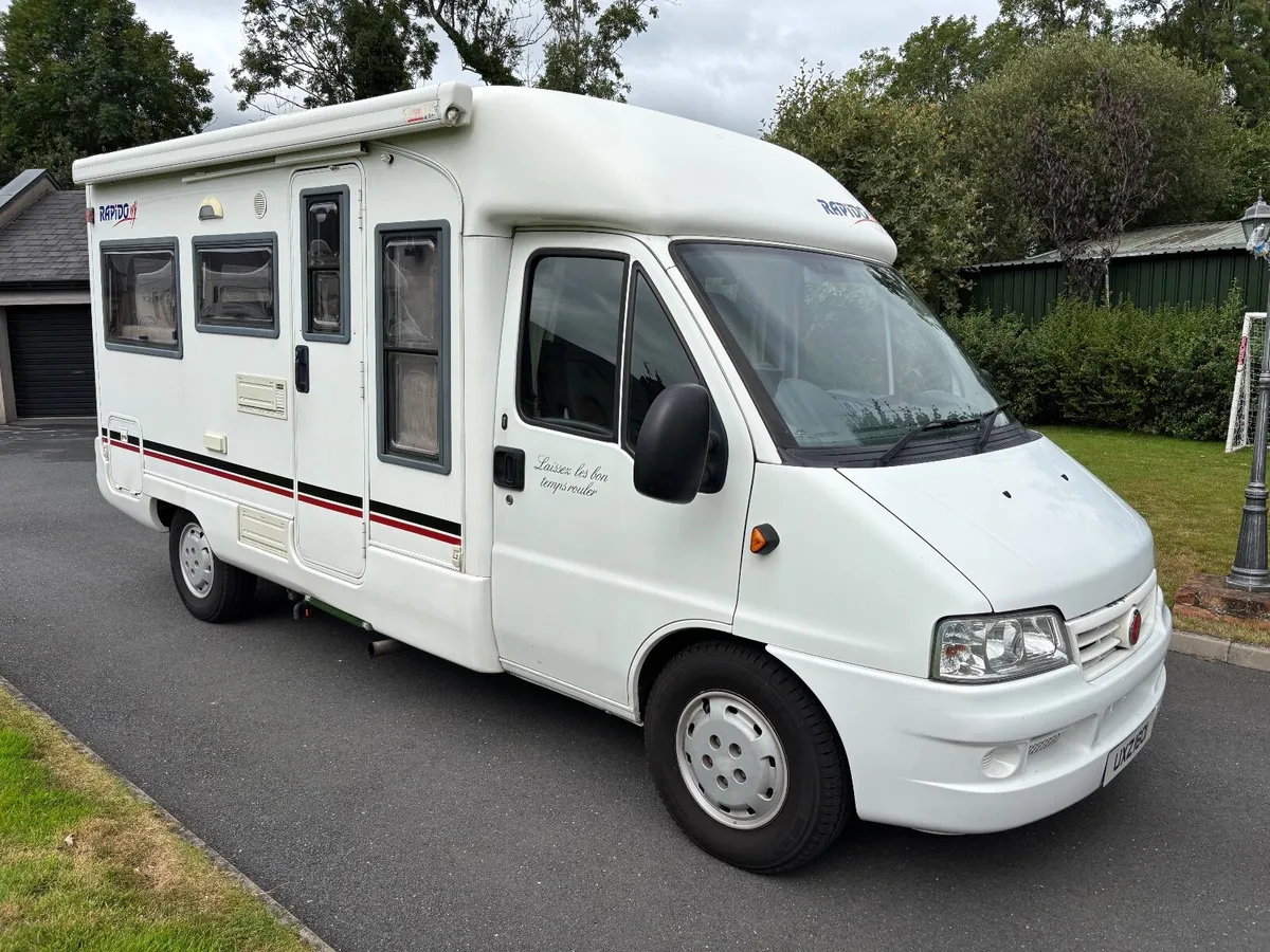 Rapido 710F Coachbuilt Motorhome. 2002 2.8 Fiat - Image 1