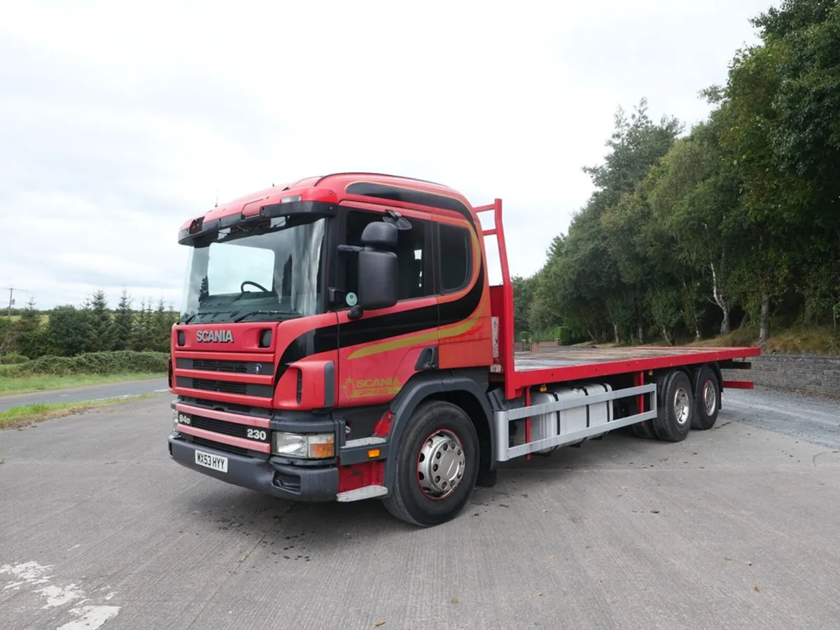 2003 Scania 94D 230HP Rigid Flat Bed 6x2 Manual - Image 3