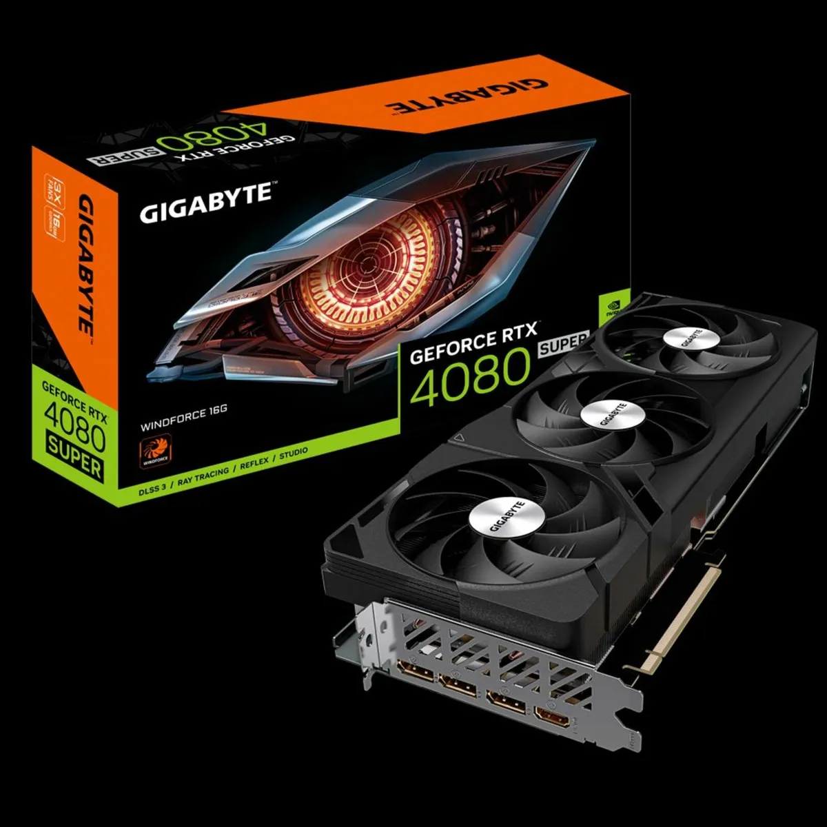 Gigabyte Nvidia RTX 4080 SUPER WINDFORCE - Image 1