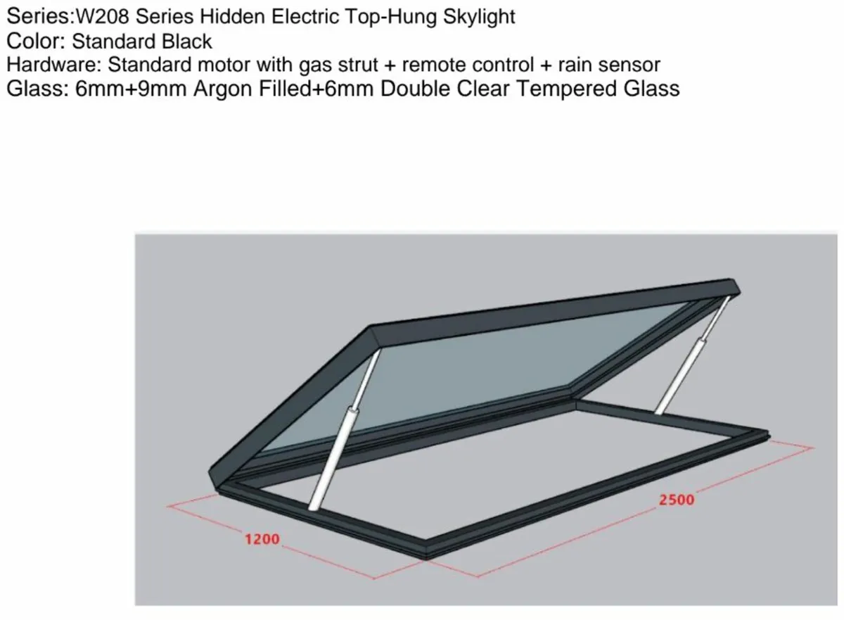Skylights - BRAND NEW - Electric - Fully opening. - Image 3