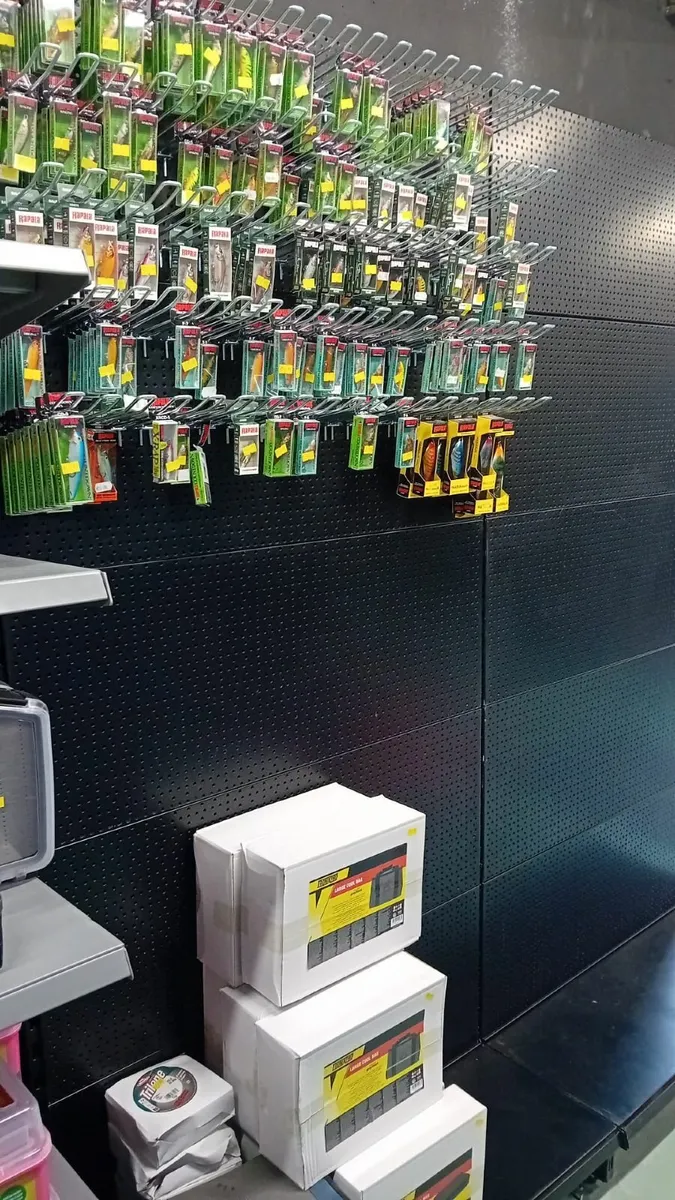 Metal Shop Shelving - Tall Pegboard Shelving - Image 2