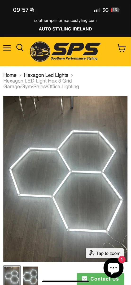 Hexagon Lights 3 Grid and 5 Grid