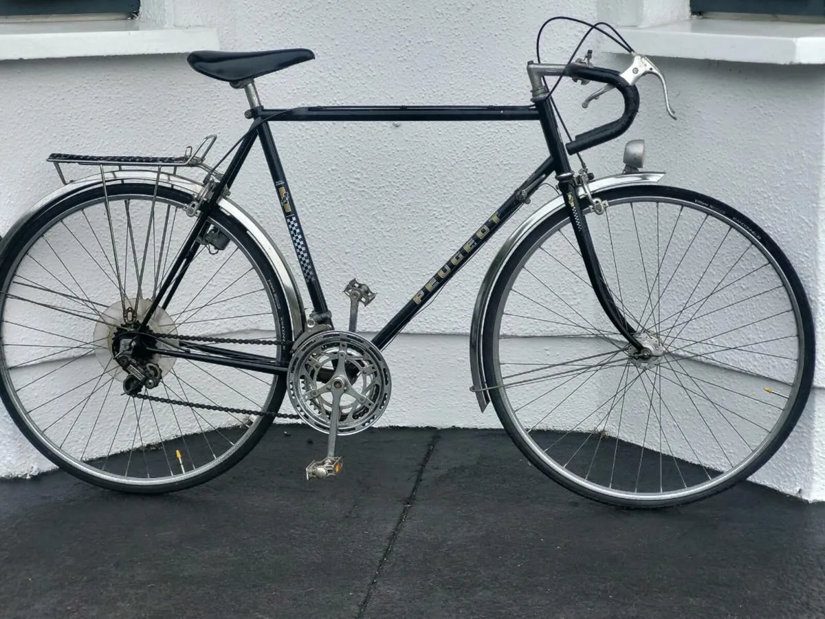 GOLDEN OLDIE ROAD BIKE. PUEGEOT MAKE - Image 1