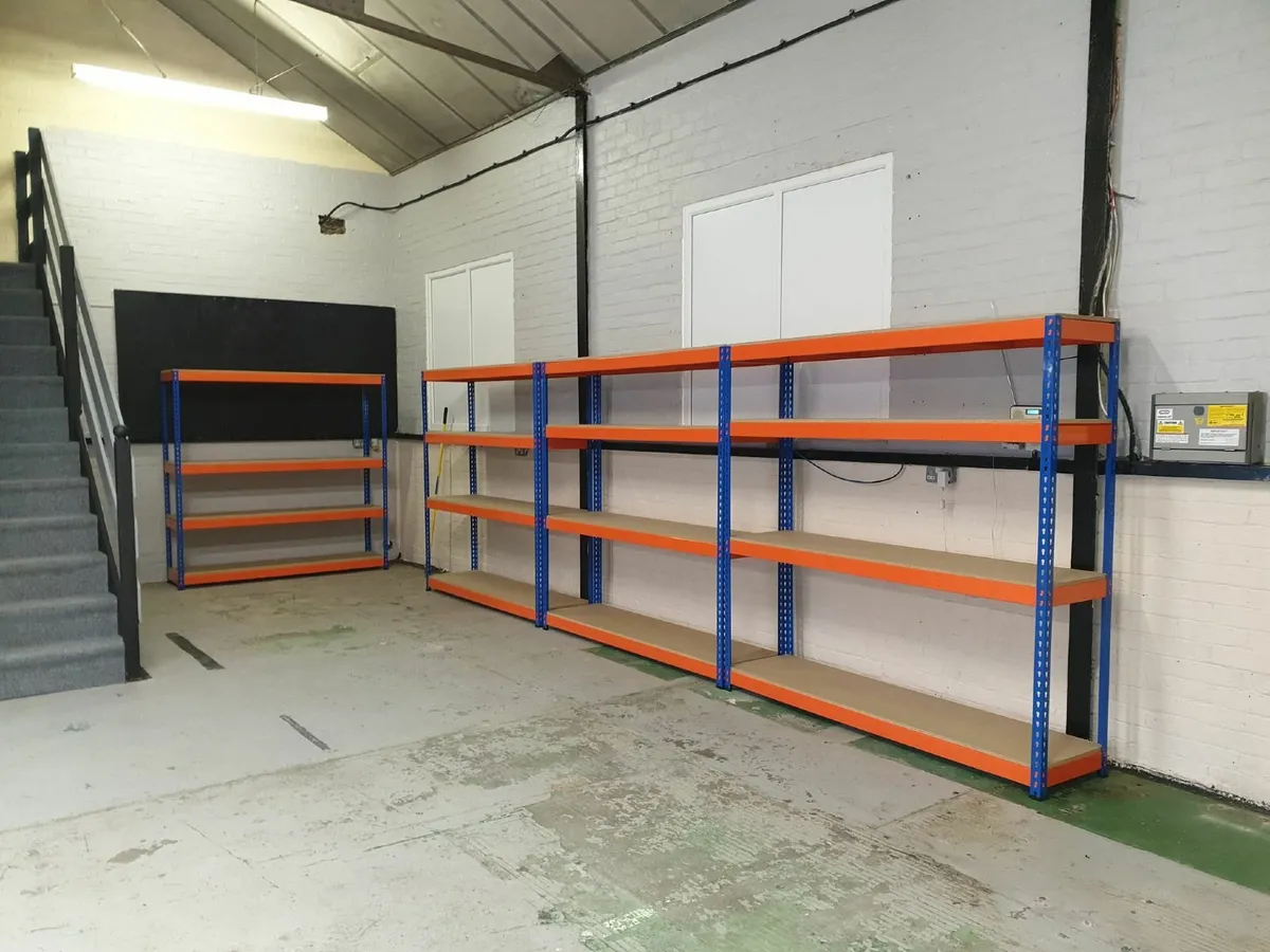 Rivet Longspan Shelving / Racking Heavy Duty - Image 1