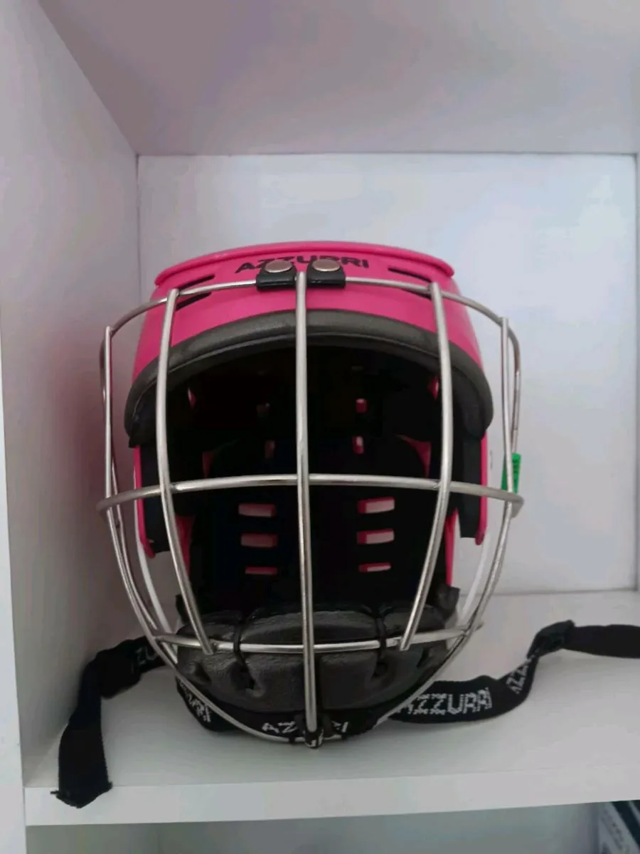 Kids Pink Hurling/Camogie Helmet - Image 2