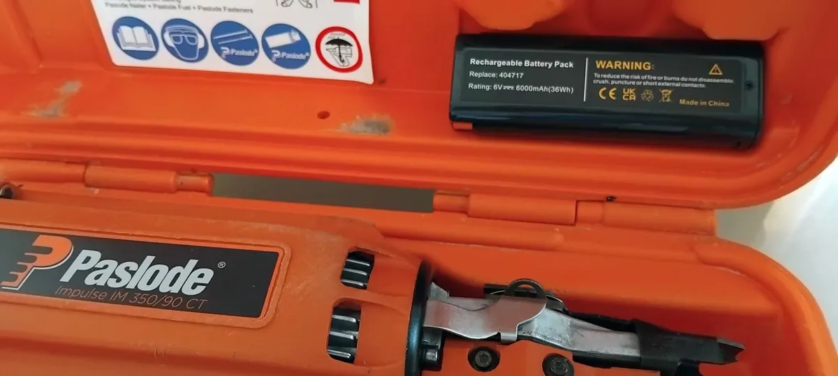 *Paslode im350 1st Fix Nail Gun"Fully Serviced"* - Image 3