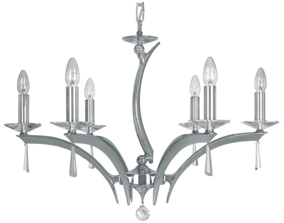 Wroxton Chandeliers x 5 - Image 1