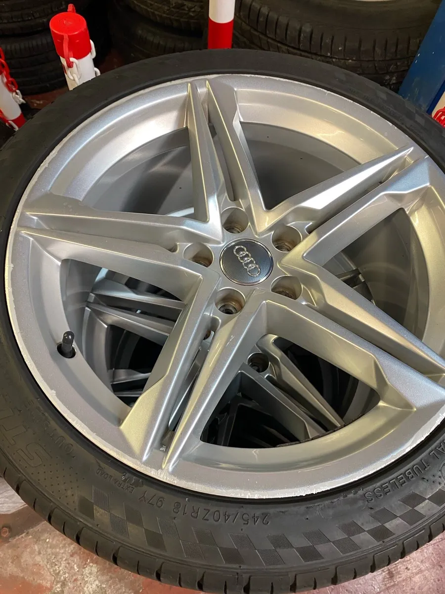 18 inch alloys Audi a4,A5, a6 - Image 2