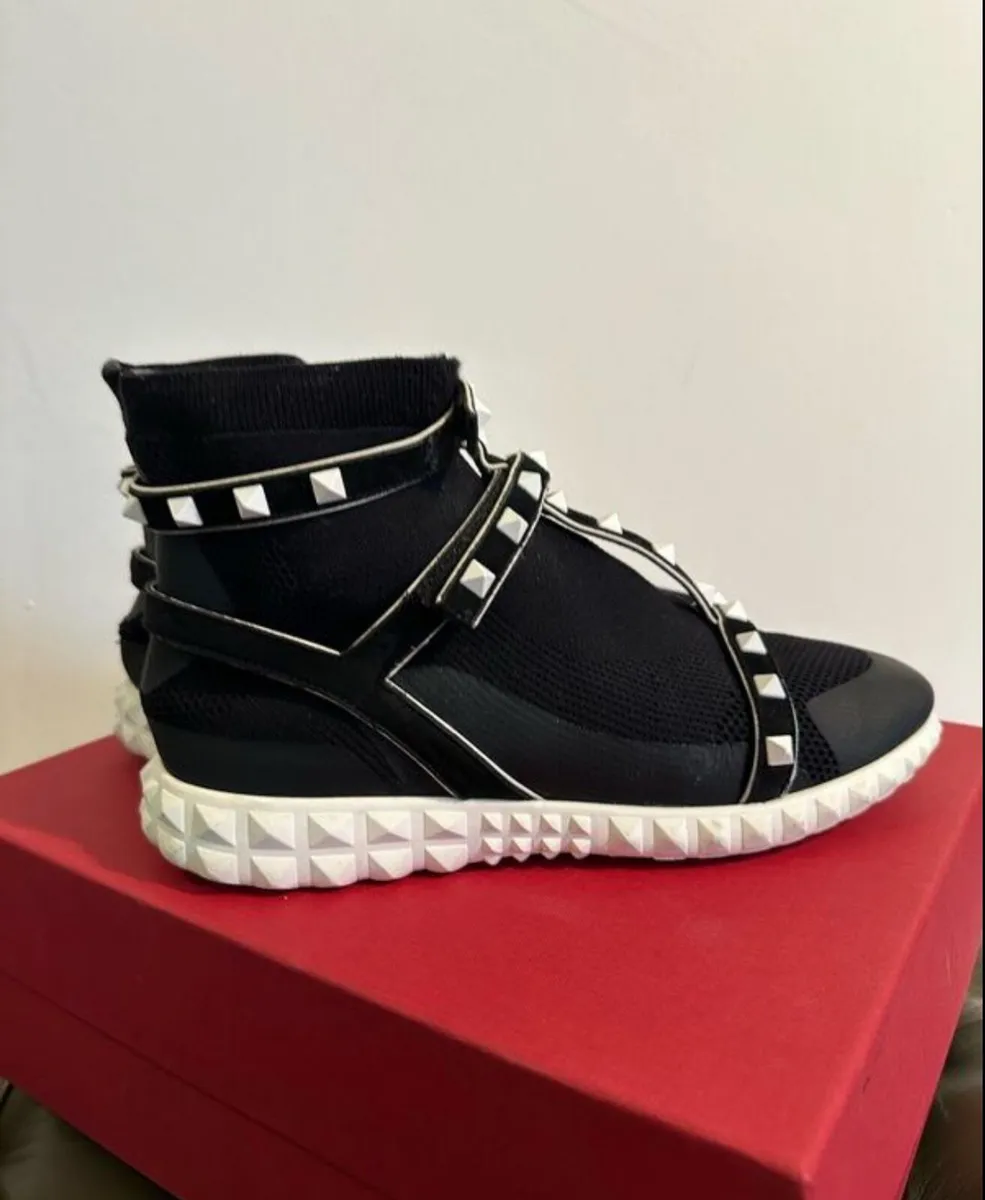 Valentino Rockstud Sock Sneakers RRP 750e - Image 1