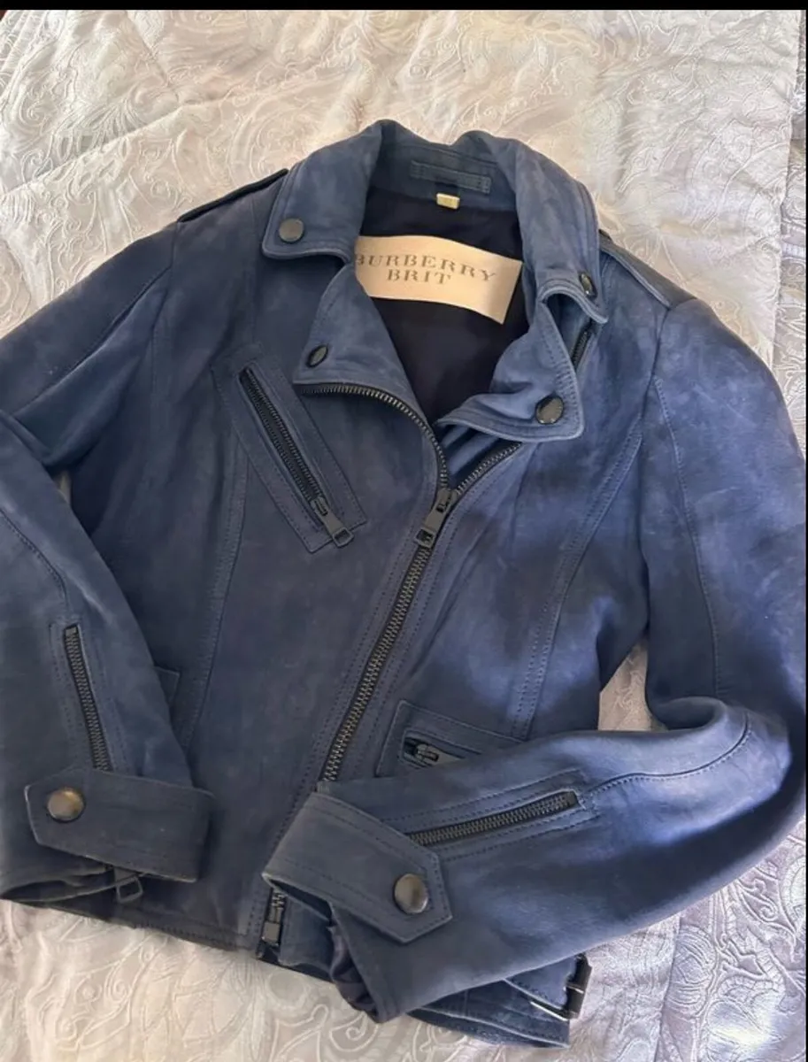 Authentic Burberry lamb leather jacket RRP 1600e - Image 2
