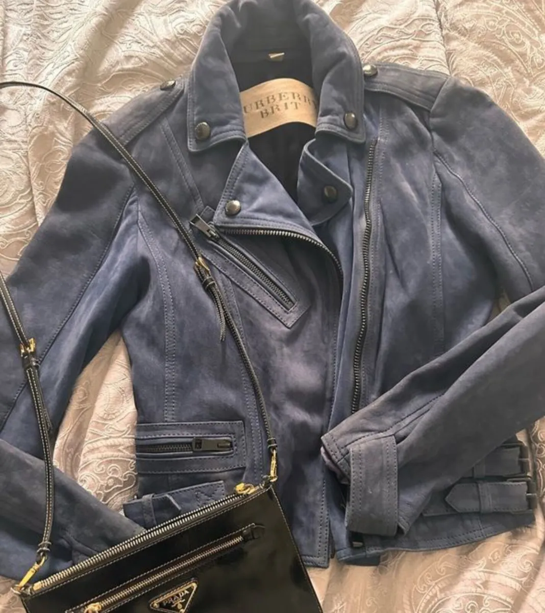 Authentic Burberry lamb leather jacket RRP 1600e - Image 4