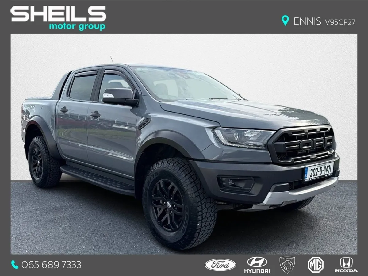 Ford Ranger Raptor 2.0 Diesel 213BHP  vat Receipt - Image 1