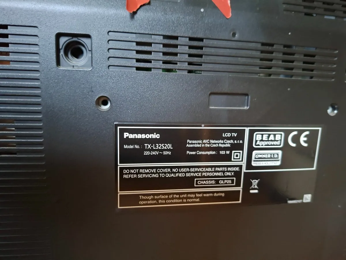 Panasonic TV 32in - Image 2