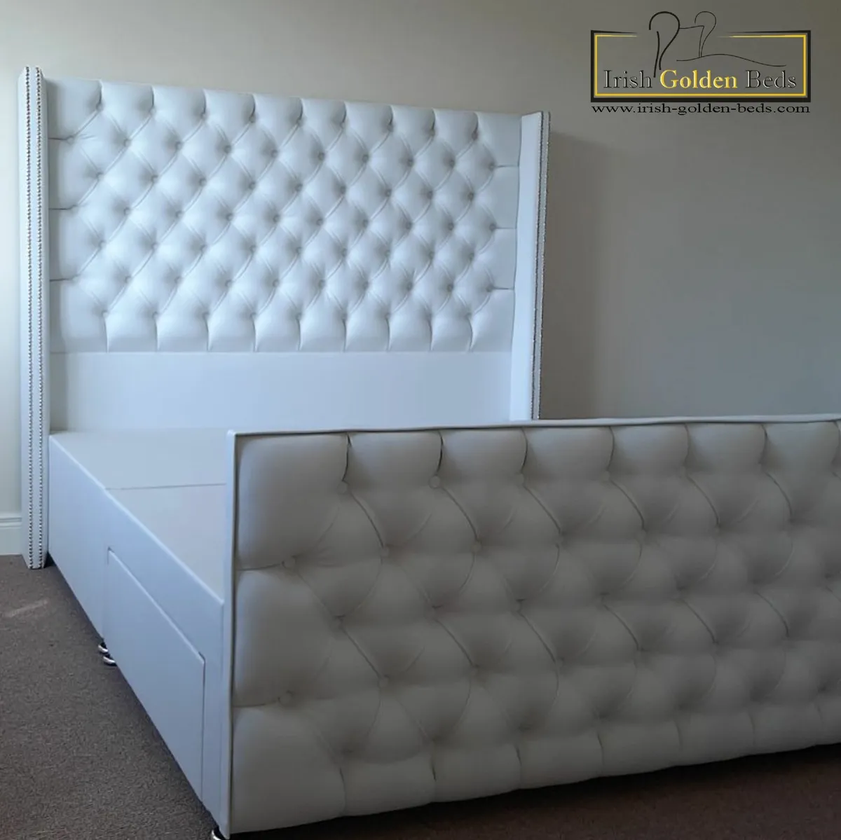 bed frame and headboard, free delivery - Image 1