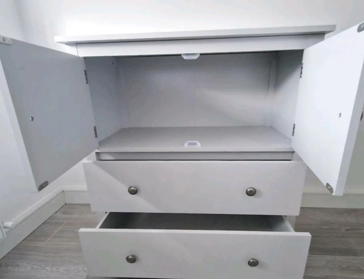 Baby Changing Table Unit with Storage - Image 1