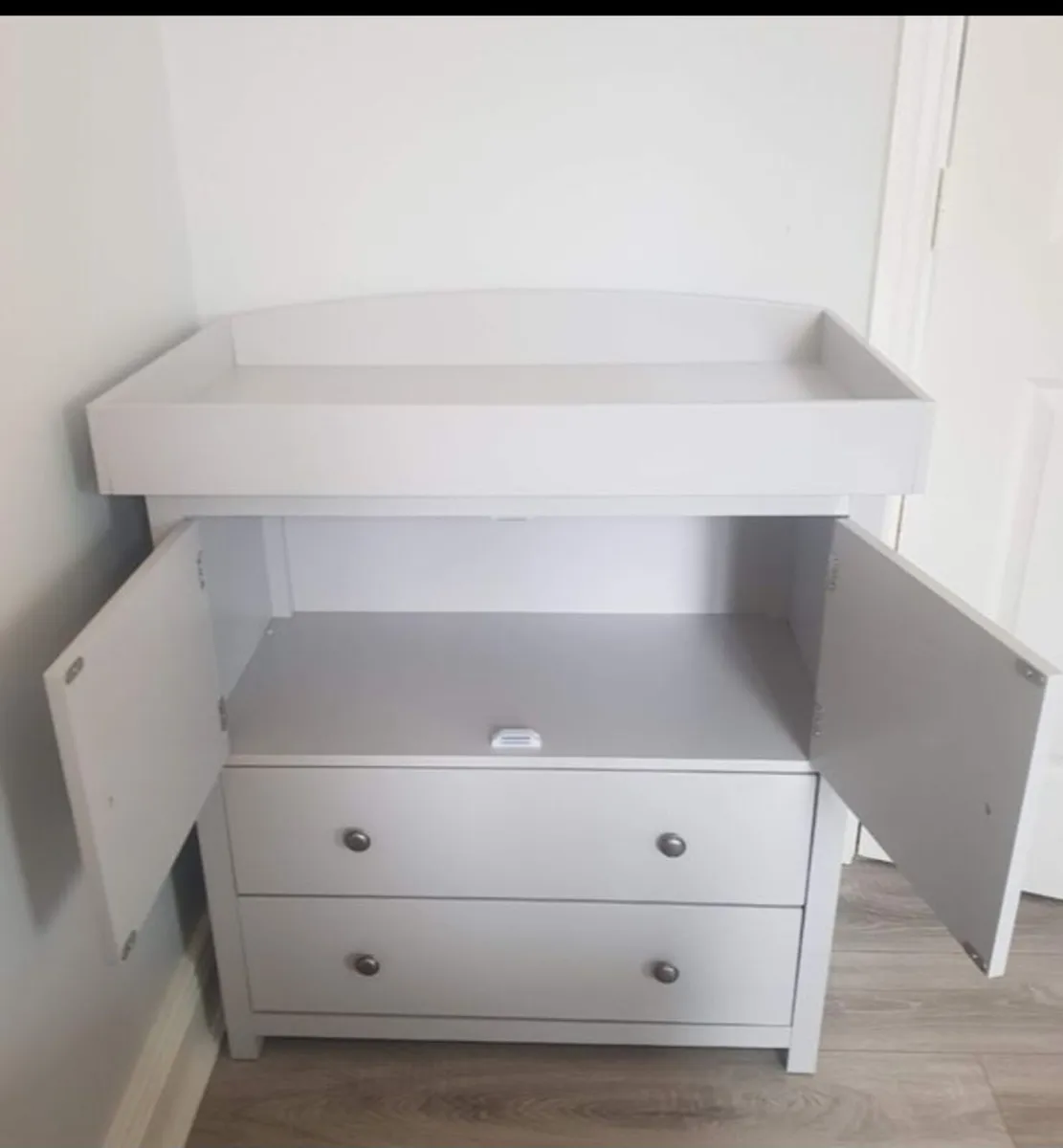 Baby Changing Table Unit with Storage - Image 2