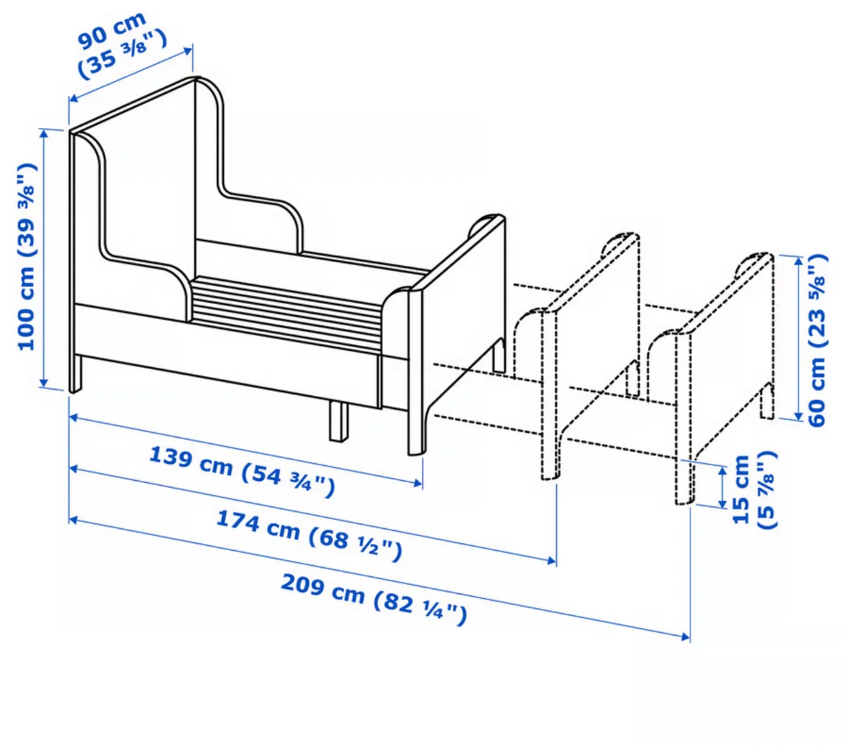 Extendable bed - Image 4