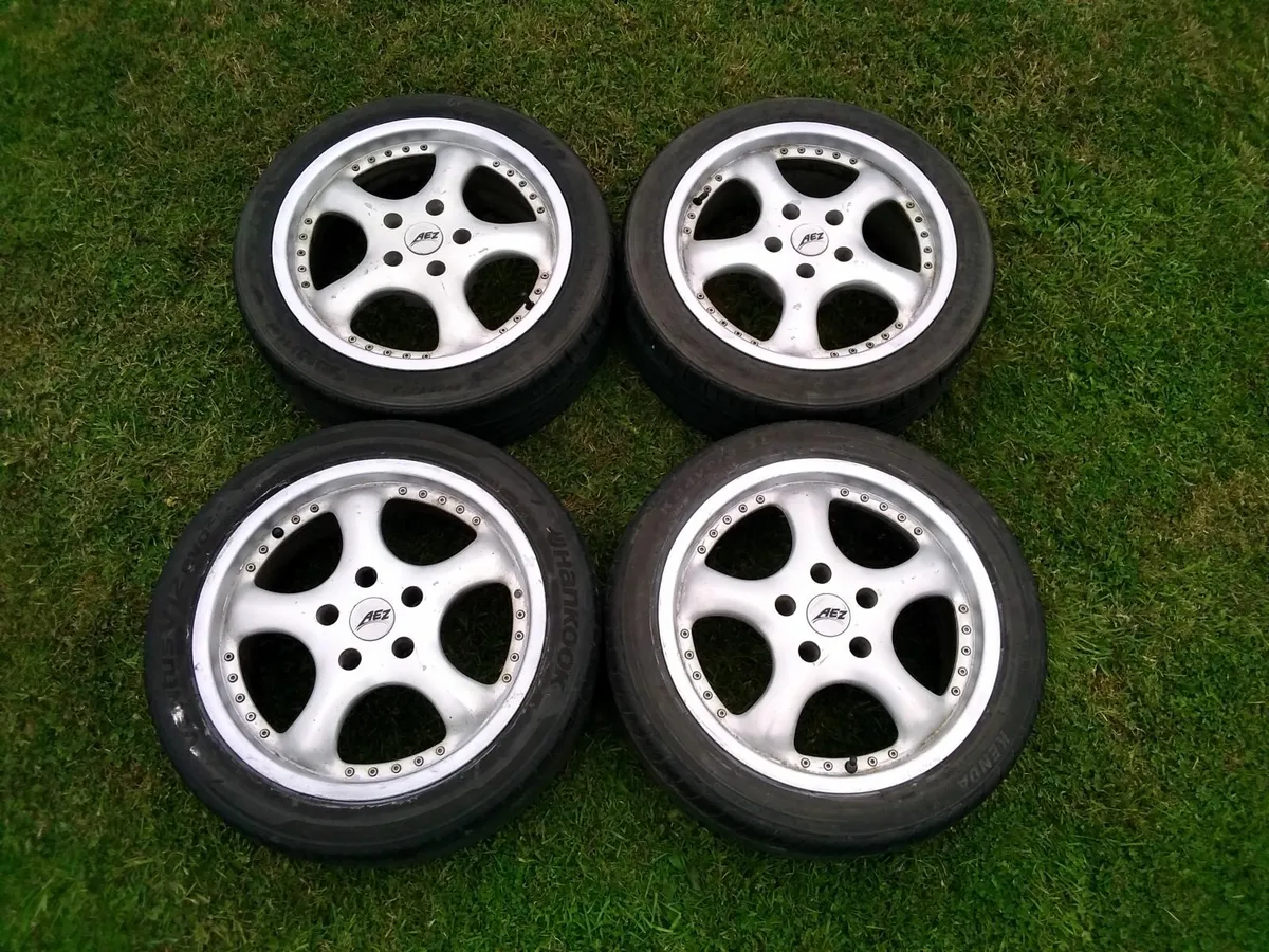 17" AEZ alloys 5x120  -BMW/Transporter - Image 1