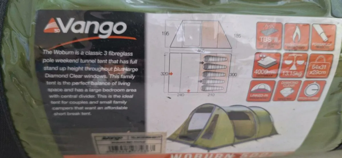 As new Vango Tent - Image 2