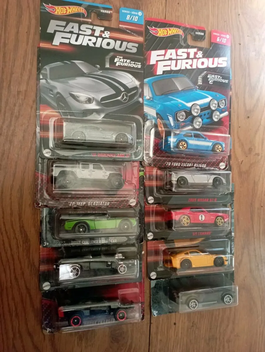 HOT WHEELS DIE-CAST MODEL FAST& FURIOUS MODLES CAR - Image 1