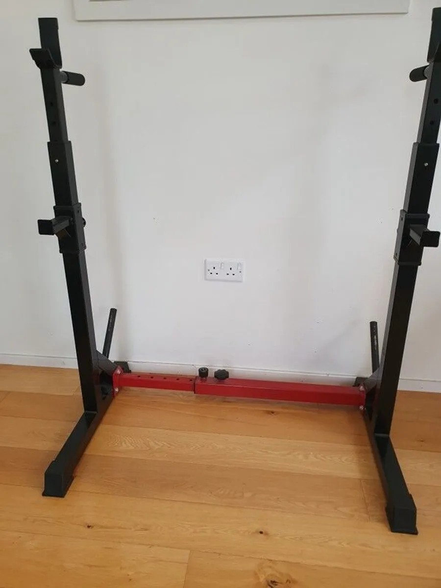 Squat Rack and Bench - Image 1