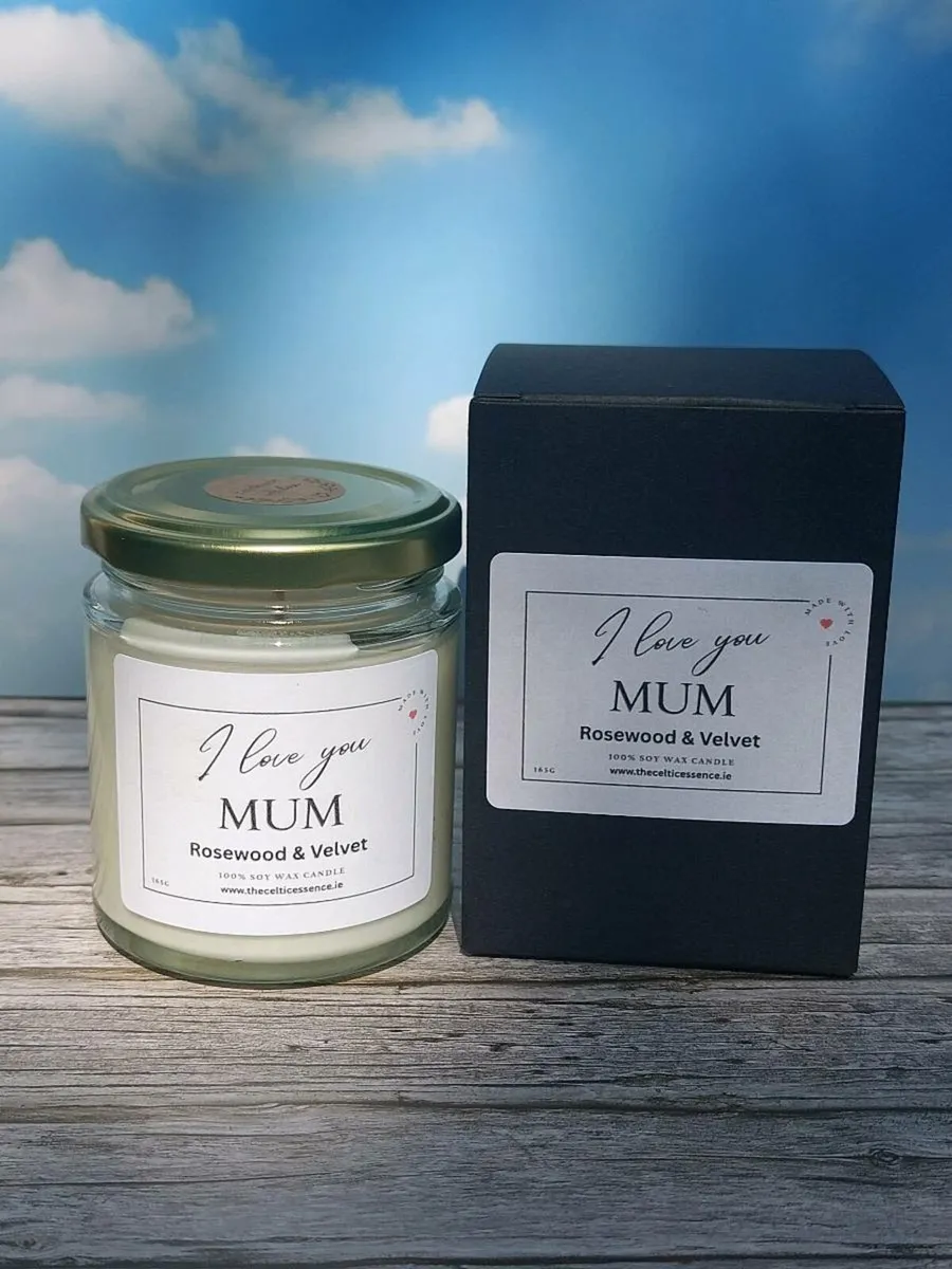 The Celtic Essence I love you MUM Scented Candle - Image 1