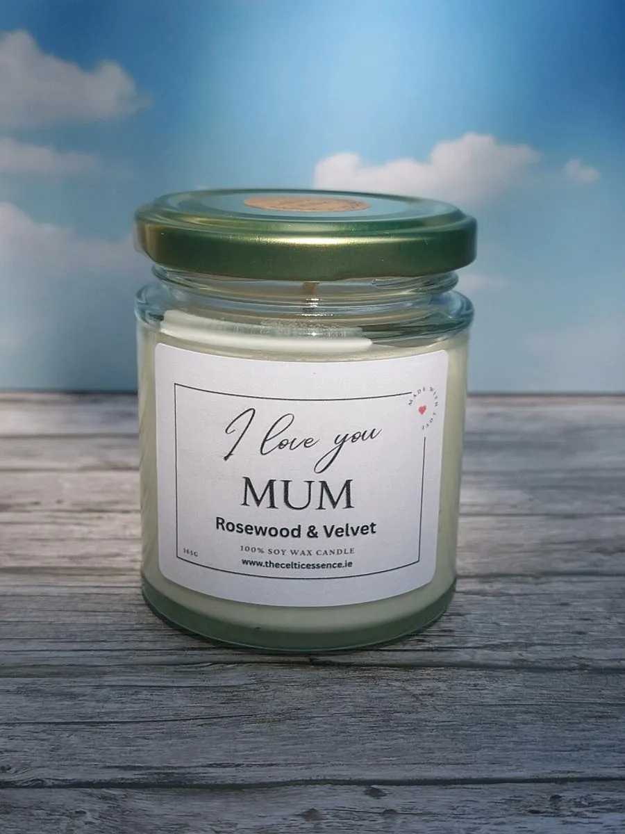 The Celtic Essence I love you MUM Scented Candle - Image 2