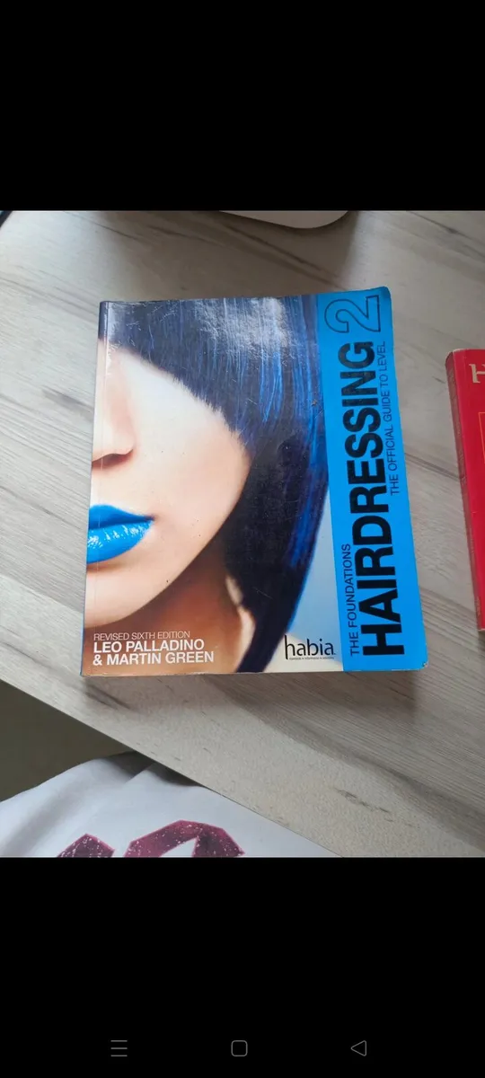 Hairdressing course training book